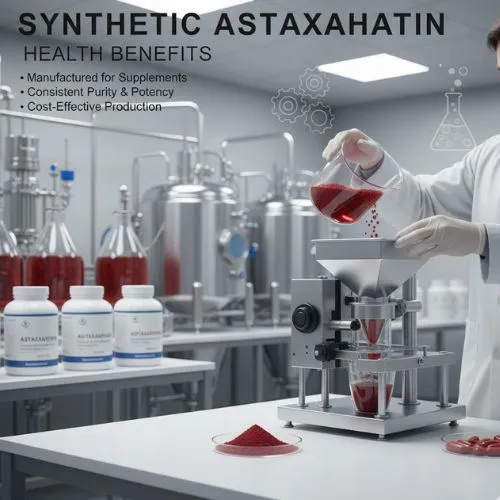 Synthetic astaxanthin uses in supplements Synthetic astaxanthin uses in supplements