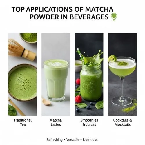 Top Applications of Matcha Powder in Beverages