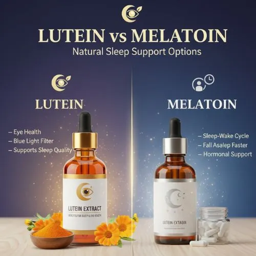 Lutein vs Melatonin Natural Sleep Support Options