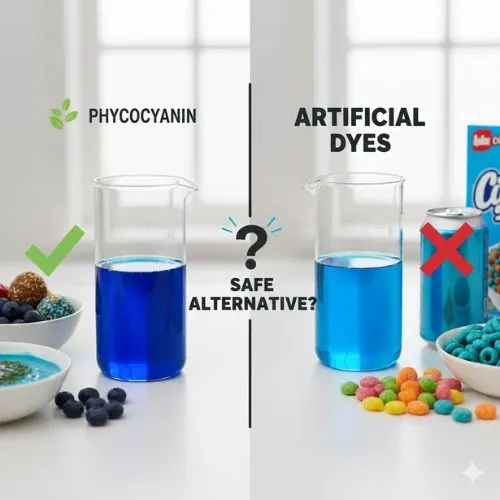Is Phycocyanin a Safe Alternative to Artificial Dyes Is Phycocyanin a Safe Alternative to Artificial Dyes