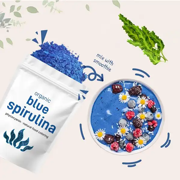 blue spirulina origin