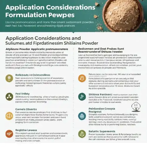 Application Considerations and Formulation Guidelines Application Considerations and Formulation Guidelines