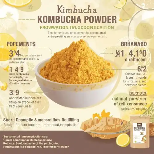 Kombucha Powder Production Advantages and Specifications