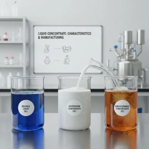 Liquid Concentrate Characteristics and Manufacturing Considerations