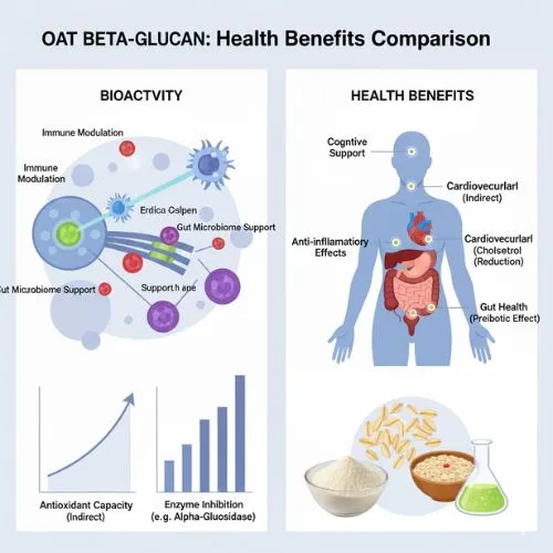 Bioactivity and Health Benefits Comparison Bioactivity and Health Benefits Comparison