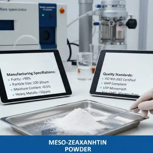 Manufacturing Specifications and Quality Standards Manufacturing Specifications and Quality Standards