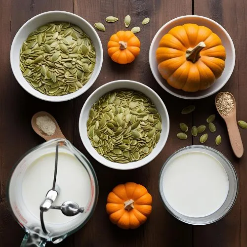 pumpkin seed protein milk pumpkin seed protein milk