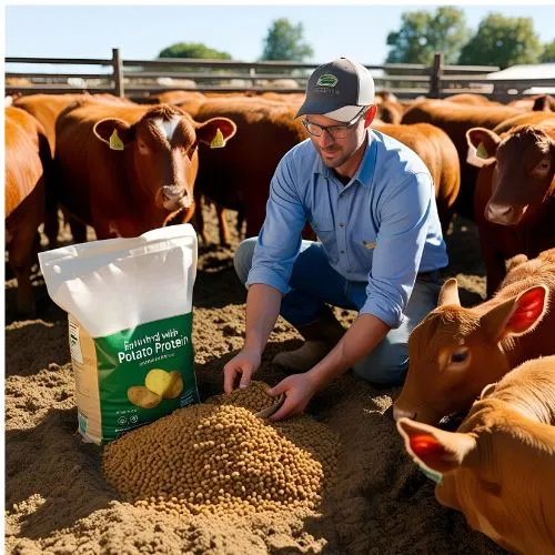 Potato Protein Enhances Animal Feed