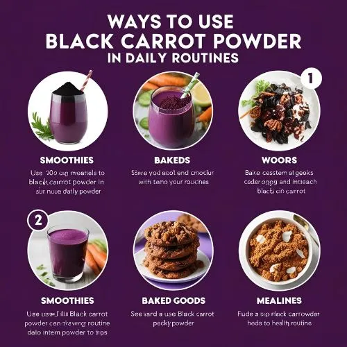  Black Carrot Powder in Daily Routines?