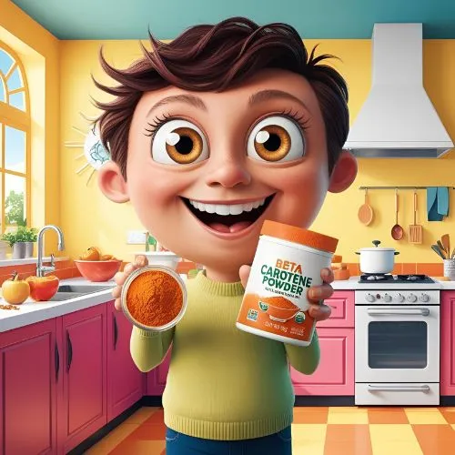 beta carotene powder for eyes