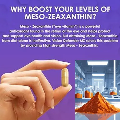 meso zeaxanthin dosage