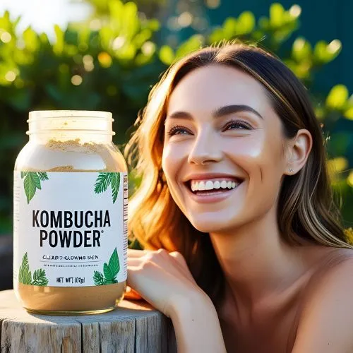 kombucha glowing skin