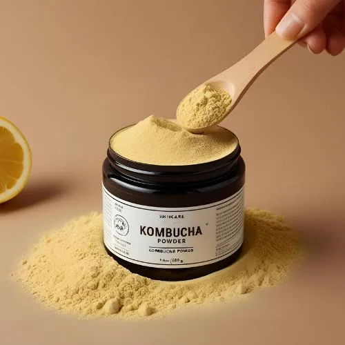 kombucha powder skincare