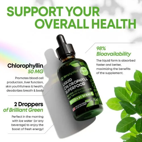 Use Chlorophyll for Freshness Use Chlorophyll for Freshness