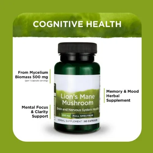  Lion's Mane cognitive