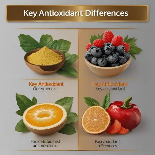 Key Antioxidant Differences