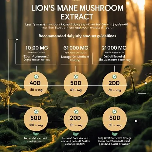 Lion's Mane Mushroom Extract Dosage Guidelines