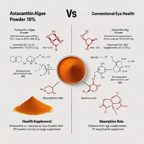 Astaxanthin Algae Powder 10% vs Other Eye Health Supplements