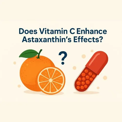 Astaxanthin enhances