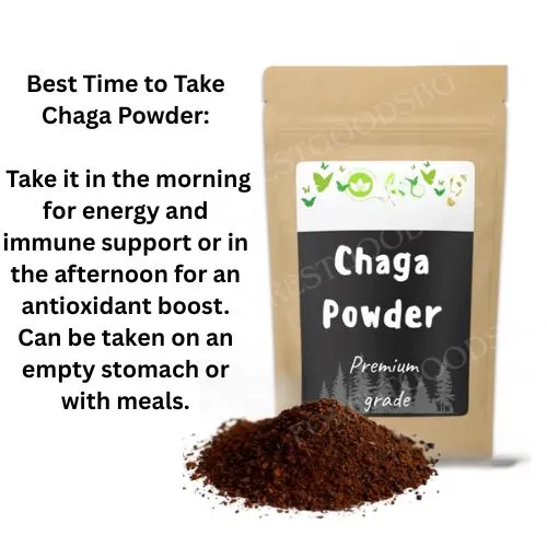 When to Take Chaga Powder for Best Results?
