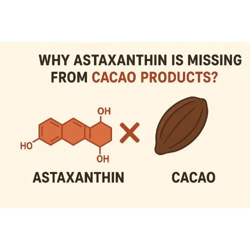 astaanthin missing from cacao