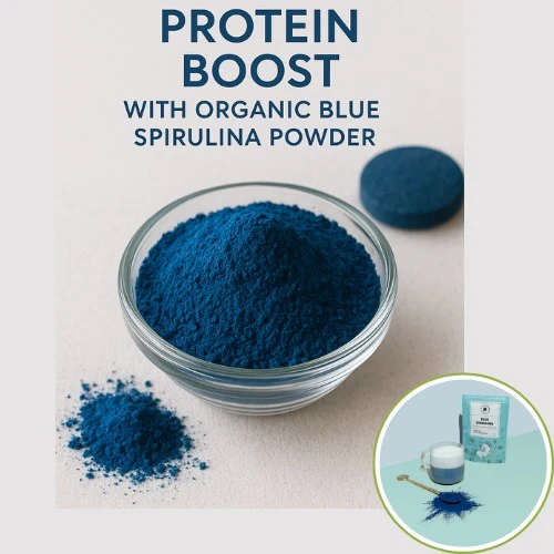 blue spirulina protein boost
