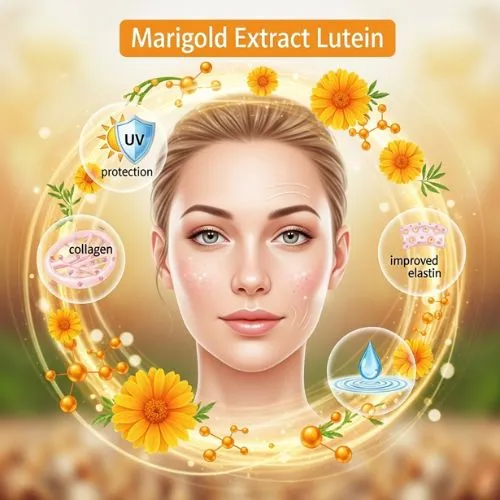 Marigold Extract Lutein Benefits for Skin Health Marigold Extract Lutein Benefits for Skin Health
