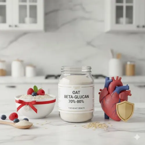 Oat beta glucan 70%-80% for heart health Oat beta glucan 70%-80% for heart health