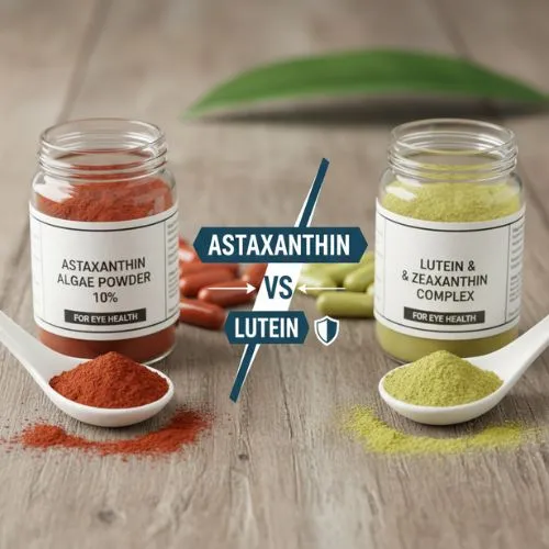 Astaxanthin vs lutein for eye health