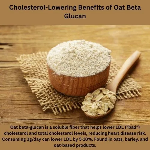 benefits oat beta glucan powder