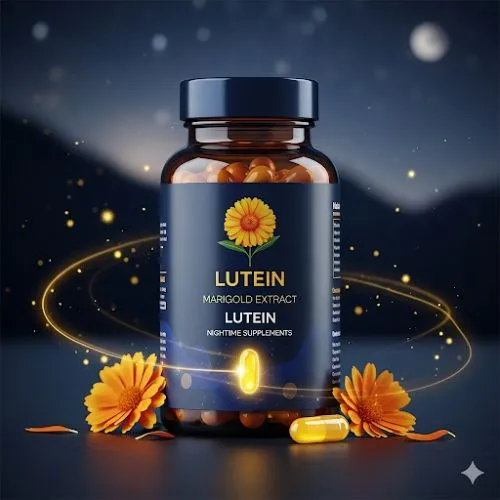 Marigold Extract Lutein in Nighttime Supplements