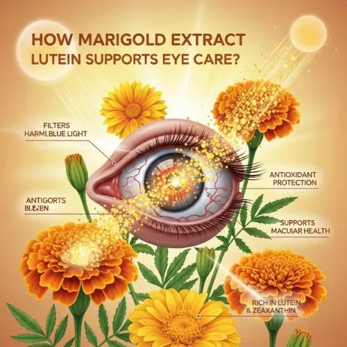 How Marigold Extract Lutein Supports Eye Care