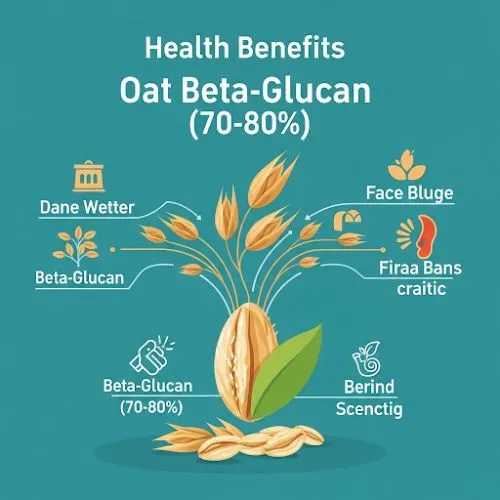 Health Benefits of Oat Beta Glucan 70%-80%
