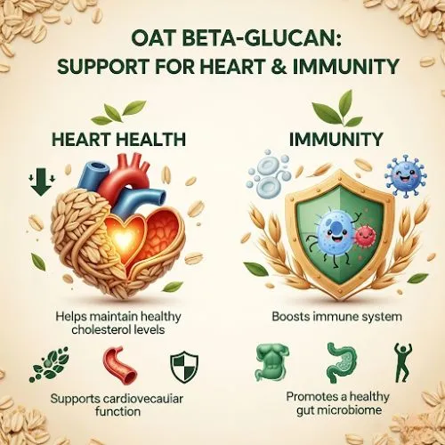 How Oat Beta Glucan Supports Heart and Immunity