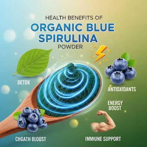 organic blue spirulina benefits