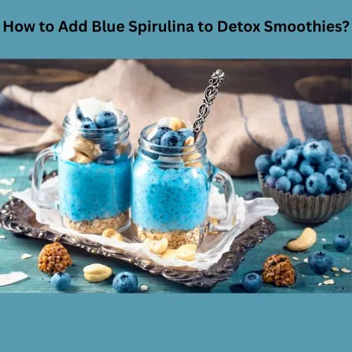 organic blue spirulina smoothies