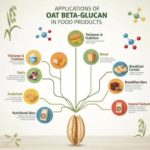 Applications of Oat Beta Glucan in Food Products