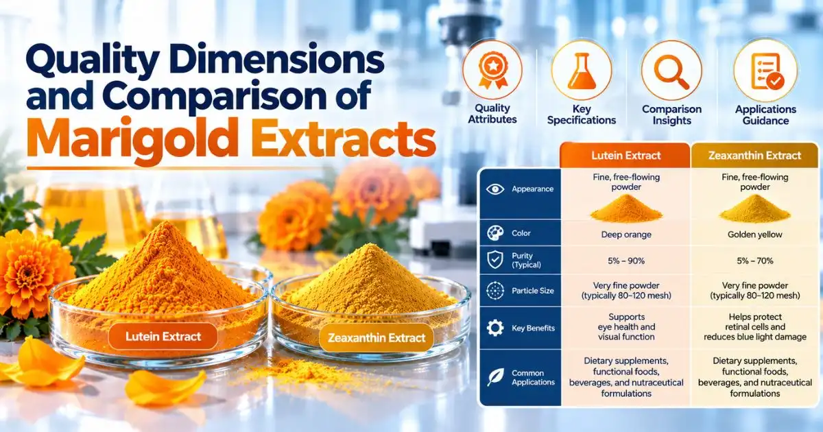 quality dimension marigold extract quality dimension marigold extract