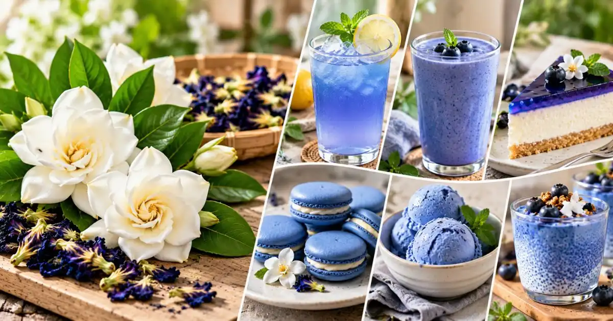 gardenia extract powder application