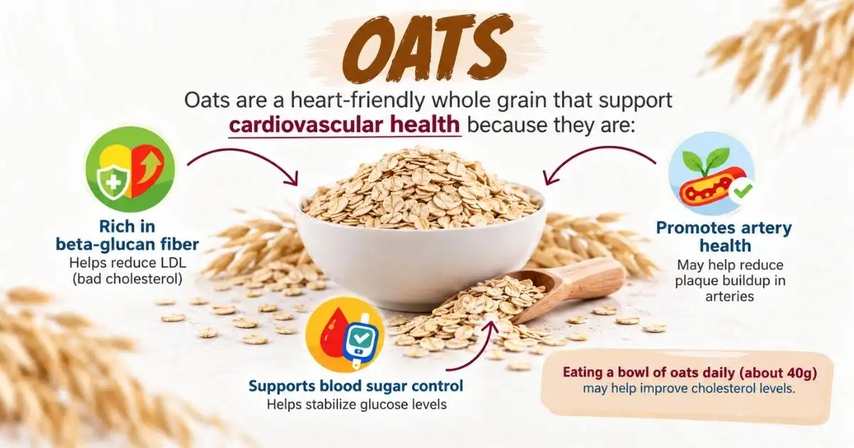 Oat Beta Glucan Supplement for Cholesterol 