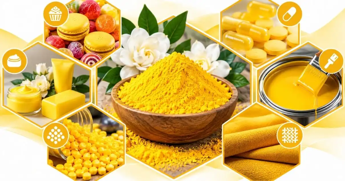 gardenia yellow uses and benefits