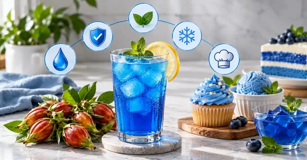 Benefits of Using Gardenia Blue Extract