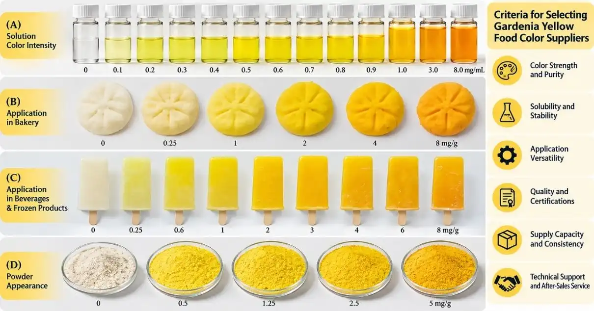 _Gardenia yellow criteria food color _Gardenia yellow criteria food color