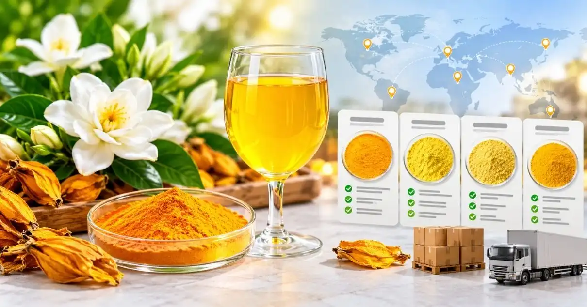Comparison of Leading Gardenia Yellow Food Color Suppliers in 2026