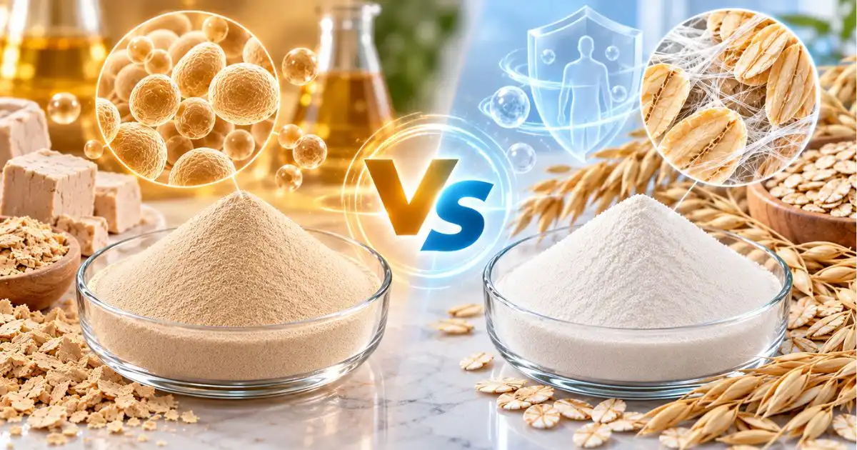 Yeast Extract Beta Glucan vs. Oat Beta Glucan 