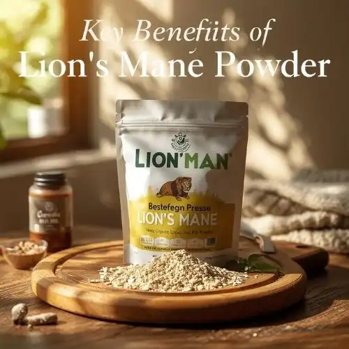 Key Benefits of Lion's Mane Powder Key Benefits of Lion's Mane Powder