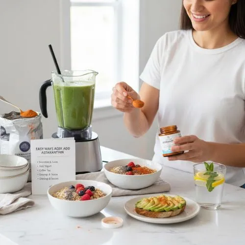 Easy Ways to Add Astaxanthin Powder to Your Lifestyle