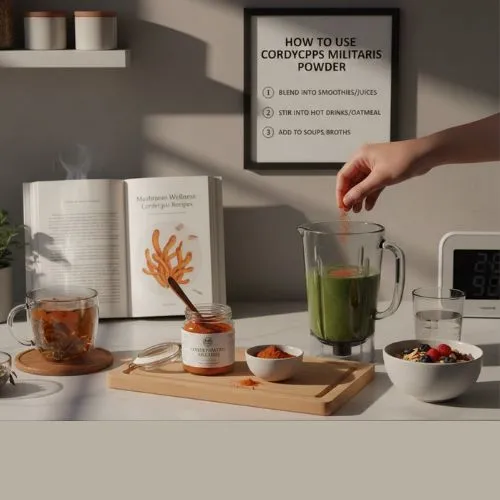 How to Use Cordyceps Militaris Powder How to Use Cordyceps Militaris Powder