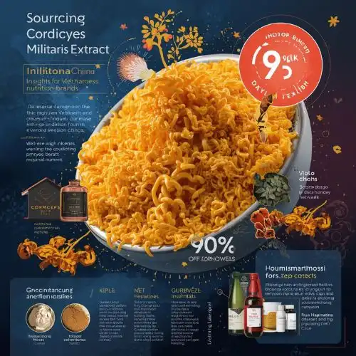 Sourcing Cordyceps Militaris Extract from China Insights for Vietnamese Nutrition Brands