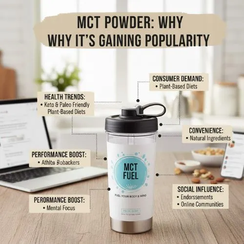 MCT powder gaining popularity